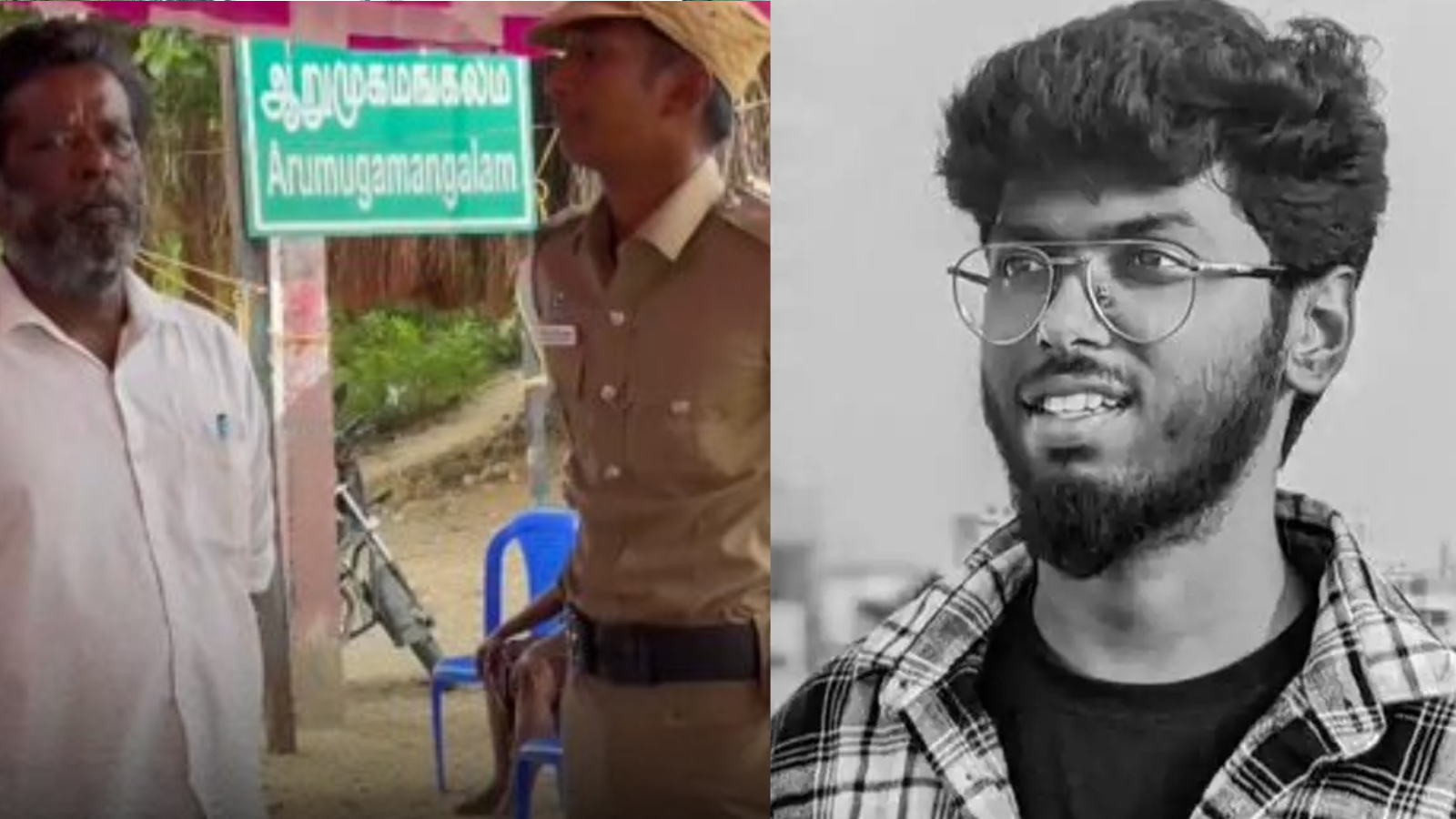 துப்பாக்கி ஏந்திய போலீஸ் வளையத்தில் கவின் தந்தை, பின்னணி என்ன?